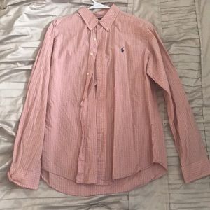 Orange cream Ralph Lauren button down